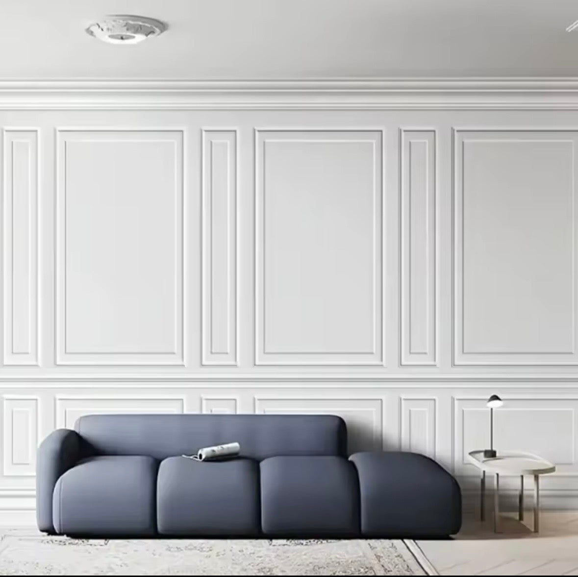 Elegant Self-Adhesive Decorative Wall Molding Trim – Flexible Peel & Stick Frame Strip for Walls, Floors & Furniture