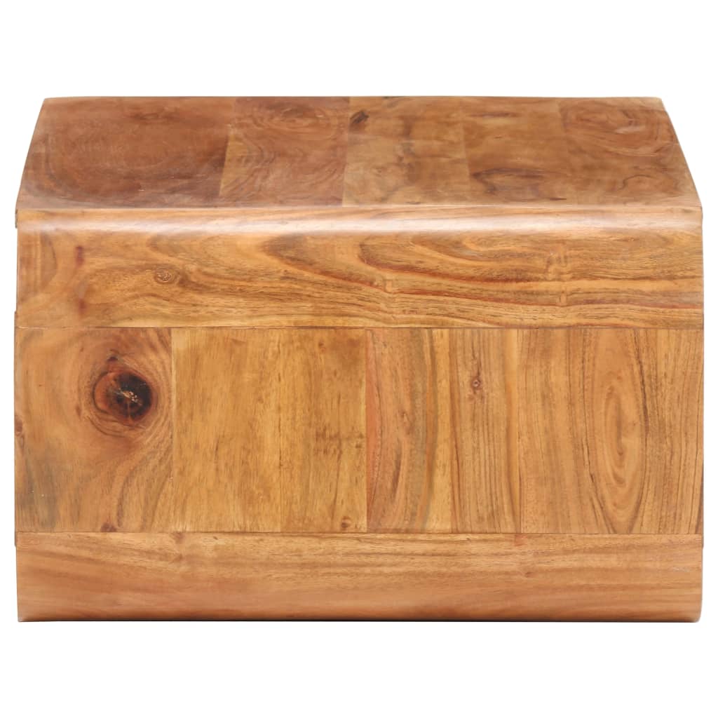NNEVL Coffee Table 90x50x30 cm Solid Acacia Wood