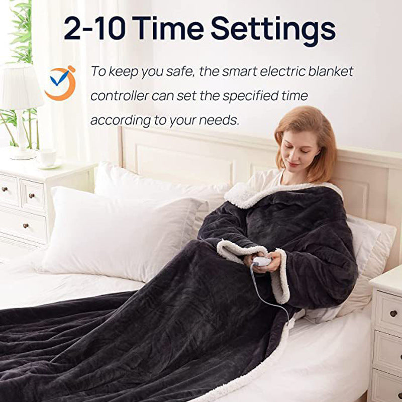 Wearable European And American Standard Electric Blanket Shawl