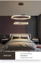 Dining room chandelier light luxury creative Nordic bar small chandelier simple modern led bedroom living room lamp hall lamps
