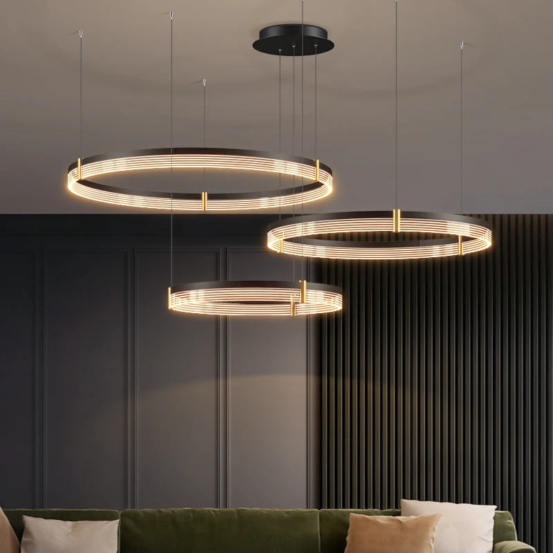 Dining room chandelier light luxury creative Nordic bar small chandelier simple modern led bedroom living room lamp hall lamps