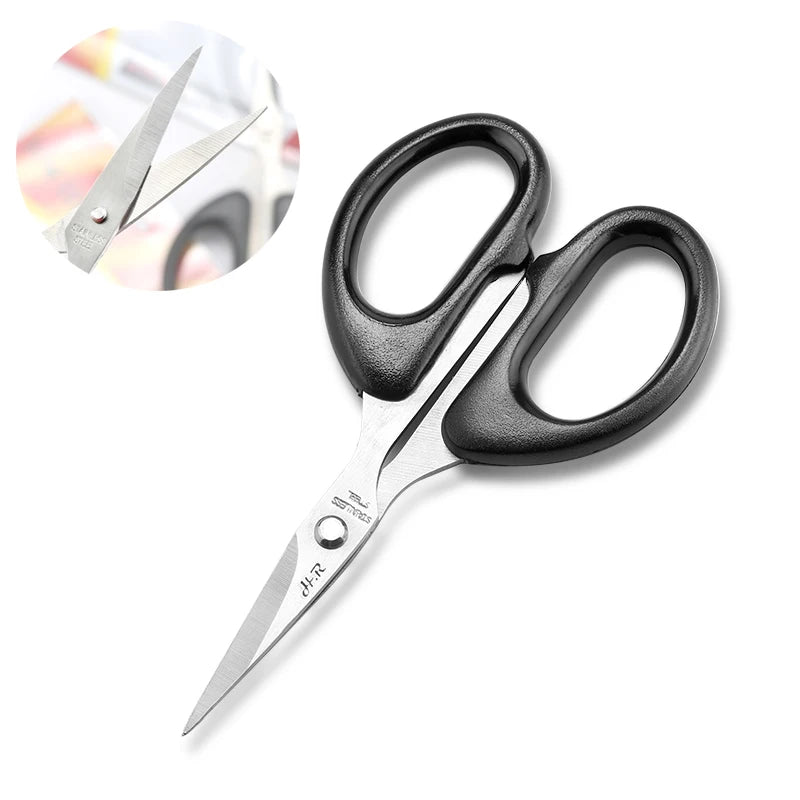 Thicker Stainless Steel Household Scissors Office Paper-cut Scissors Sharp Shears Students DIY Scissor Tool