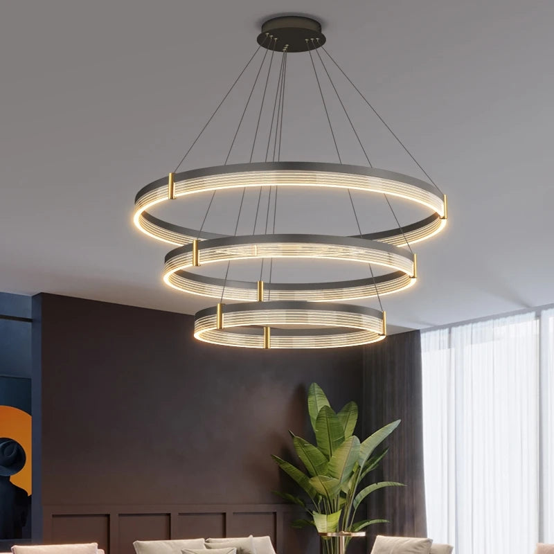 Dining room chandelier light luxury creative Nordic bar small chandelier simple modern led bedroom living room lamp hall lamps