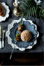 Creative Baroque European Tableware Set (Dinner Plates & Bowls)