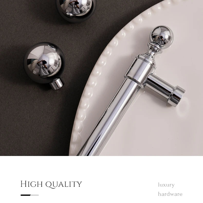 Santaya Solid Brass Kitchen Cabinet Handle PVD Gold Furniture Pulls Wardrobe Long Handles Dresser Drawer Knobs