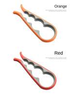 1Pc Four-in-One Bottle Opener Kitchen Multi-Function Can Openers Bottle Opener Non-Slip Labor-Saving Twist Bottle Lid Opener