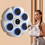 Smart Music Boxing Machine Bluetooth Boxing Reaction Wall Target Muay Thai Training Sandbag RGB Light Punching Equipment ﻿