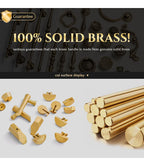 Santaya Solid Brass Kitchen Cabinet Handle PVD Gold Furniture Pulls Wardrobe Long Handles Dresser Drawer Knobs