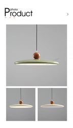 Restaurant chandelier Nordic cream style UFO bar island table light modern simple  French dining table dining room lamps