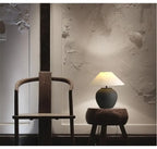 Retro Ceramic Floor Lamp, Bedroom Table Floor Lamp, Living Room Bedside Floor Lamp, Room Decoration Indoor Lighting Lamp