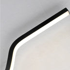 Wall Sconce Black LED Wall Lamp 80/100CM Long Strip Irregular Light Bedroom Bedside Lights Decorative Background Home Decor