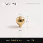 Santaya Solid Brass Kitchen Cabinet Handle PVD Gold Furniture Pulls Wardrobe Long Handles Dresser Drawer Knobs