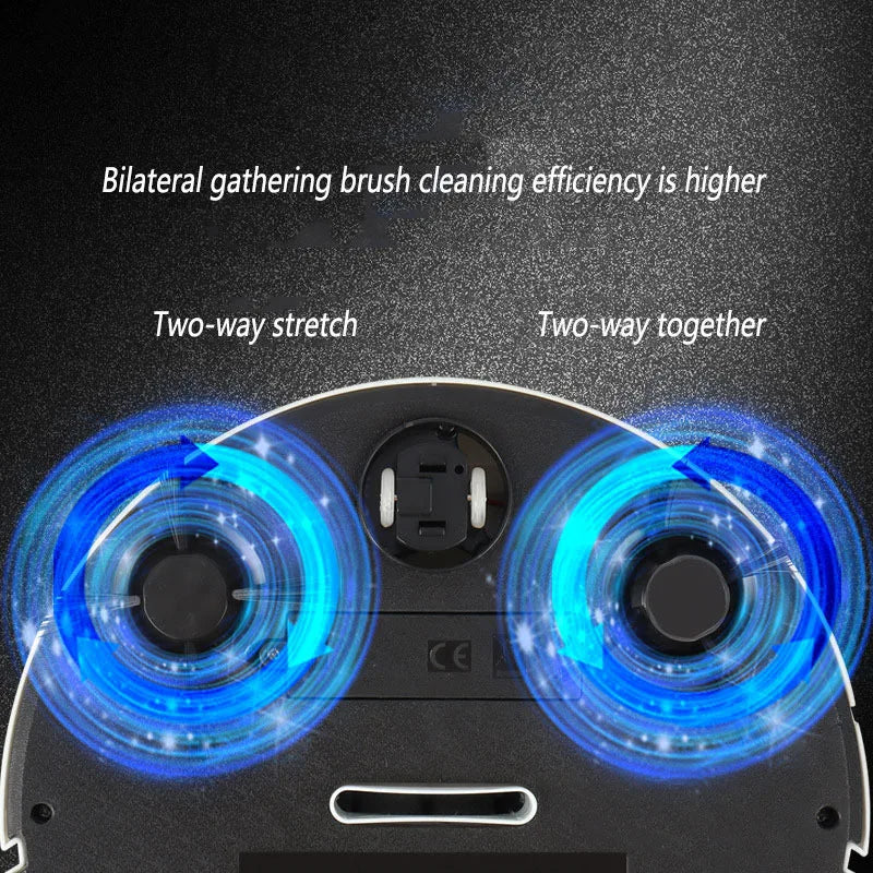 Modern Automatic Robot Vacuum Cleaner Smart Sweeping Dry Wet Cleaning Machine Charging Intelligent Vacuum Cleaner for Home