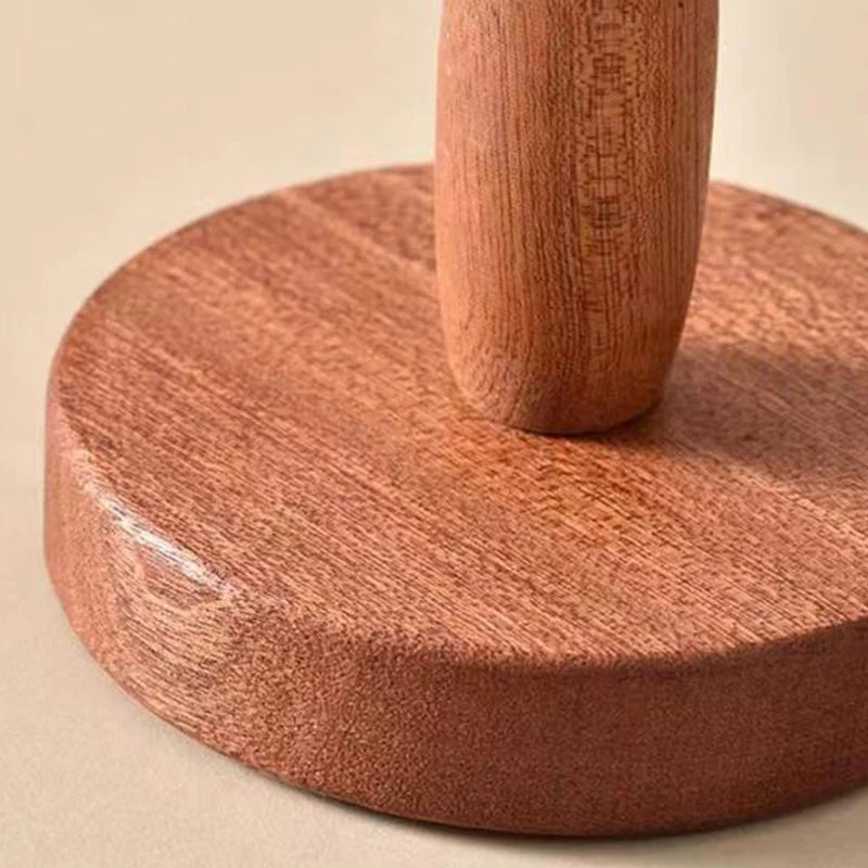 Walnut Creative Tree Design Bracket Solid Wood Christmas Tree Decoration Anti Scald Heat Resistant Table Mat, Cup Mat, Pot Mat