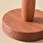 Walnut Creative Tree Design Bracket Solid Wood Christmas Tree Decoration Anti Scald Heat Resistant Table Mat, Cup Mat, Pot Mat