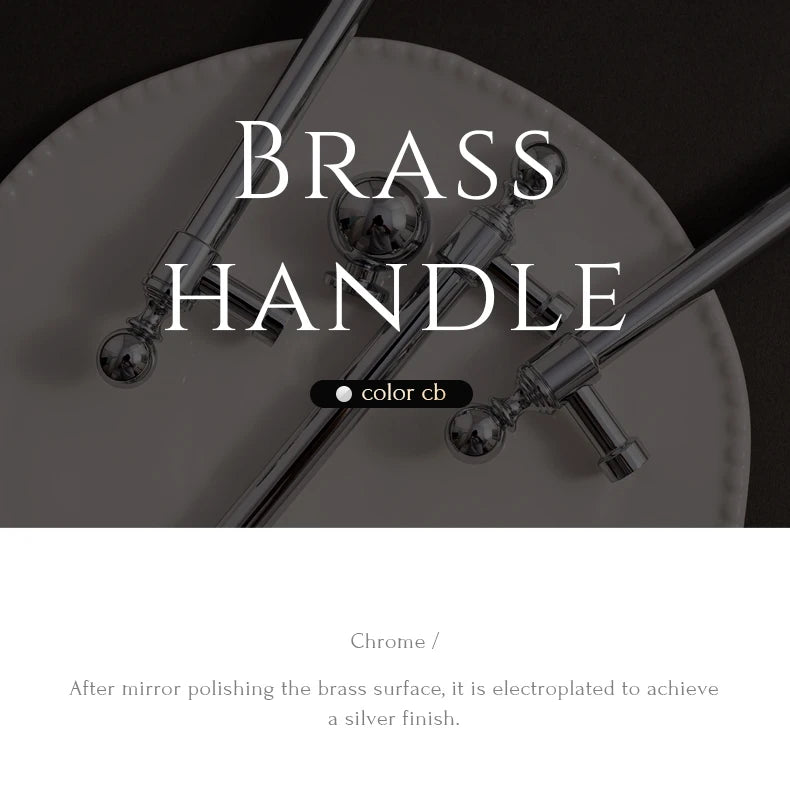 Santaya Solid Brass Kitchen Cabinet Handle PVD Gold Furniture Pulls Wardrobe Long Handles Dresser Drawer Knobs