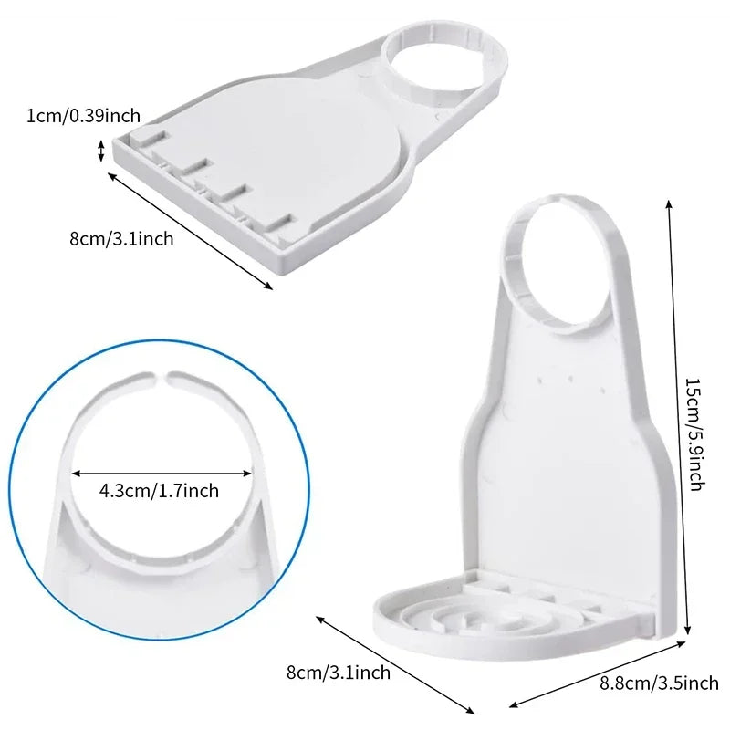 2PCS Laundry Detergent Drip Catcher Tray Cup Holder Soap Dispenser Fabric Softener Gadget Under Tub Liquid Container Organizer