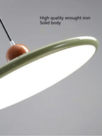 Restaurant chandelier Nordic cream style UFO bar island table light modern simple  French dining table dining room lamps