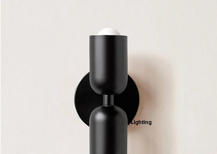 Modern Cream Style Wall Sconce, Double Head Up and Down Light for Bedroom, Corridor & Bedside Decoration