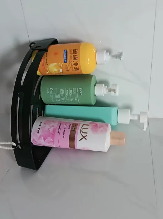 2/3Pc Strong Adhesive No-Drill Shower Shelf – Waterproof Wall Storage Organizer for Bathroom