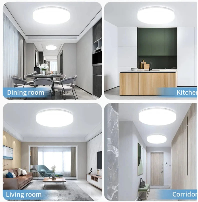 Ultra-thin Round LED Ceiling Lamp Bedroom Light Lustre LED Lights For Room Ceiling Light Fixture Modern Home Decoration