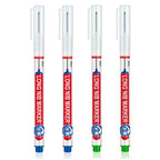 4Pcs Deep Hole Long Nib Markers For Pen Set Waterproof Fine Tip for Metal, wood & Furniture Marking