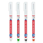 4Pcs Deep Hole Long Nib Markers For Pen Set Waterproof Fine Tip for Metal, wood & Furniture Marking