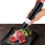 Electric Automatic Mill Pepper And Salt Grinder With LED Light Adjustable Coarseness Spice Grinder Kitchen Cooking Tool
