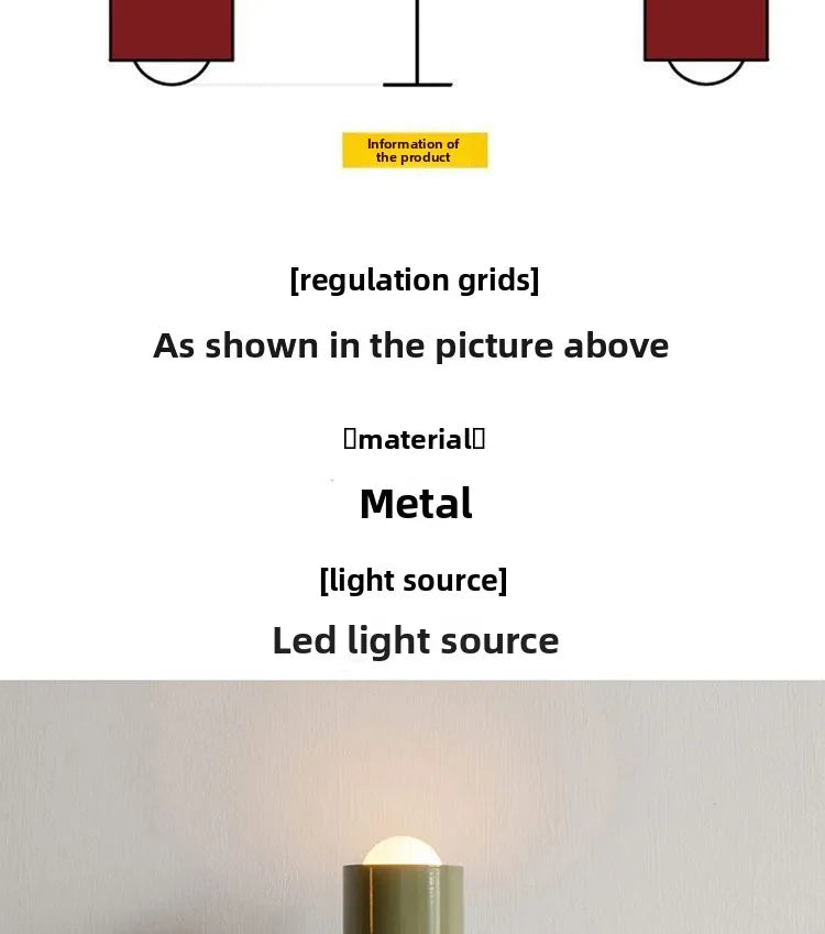 Modern Cream Style Wall Sconce, Double Head Up and Down Light for Bedroom, Corridor & Bedside Decoration