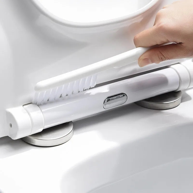 Toilet Brush with No Dead Corners, a Brush Tool for Household Toilet Washing, Wall Mounted Toilet Cleaning Set