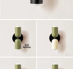 Modern Cream Style Wall Sconce, Double Head Up and Down Light for Bedroom, Corridor & Bedside Decoration