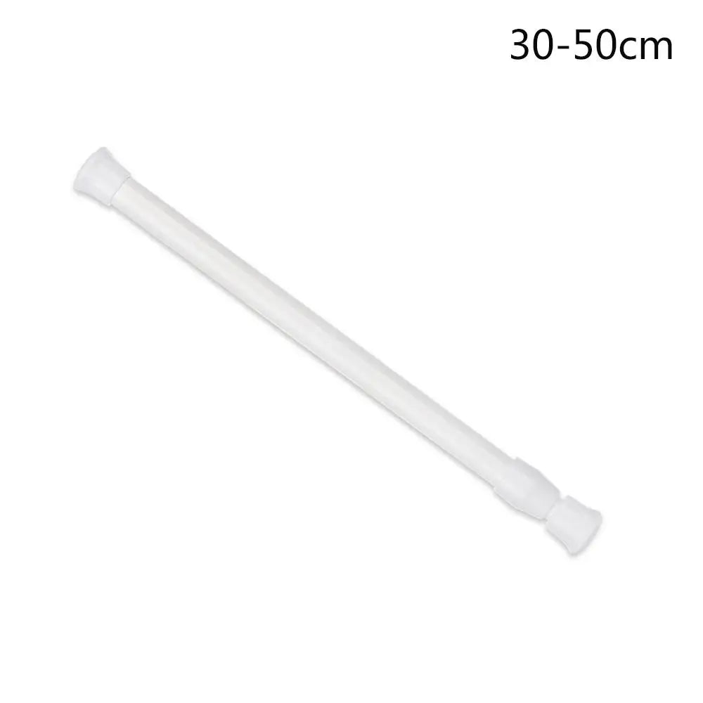 18-110cm Multifunctional Spring Loaded Extendable Rod Adjustable Curtain Telescopic Pole Household Hanging Rods Bathroom Product