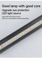 Wall Sconce Black LED Wall Lamp 80/100CM Long Strip Irregular Light Bedroom Bedside Lights Decorative Background Home Decor