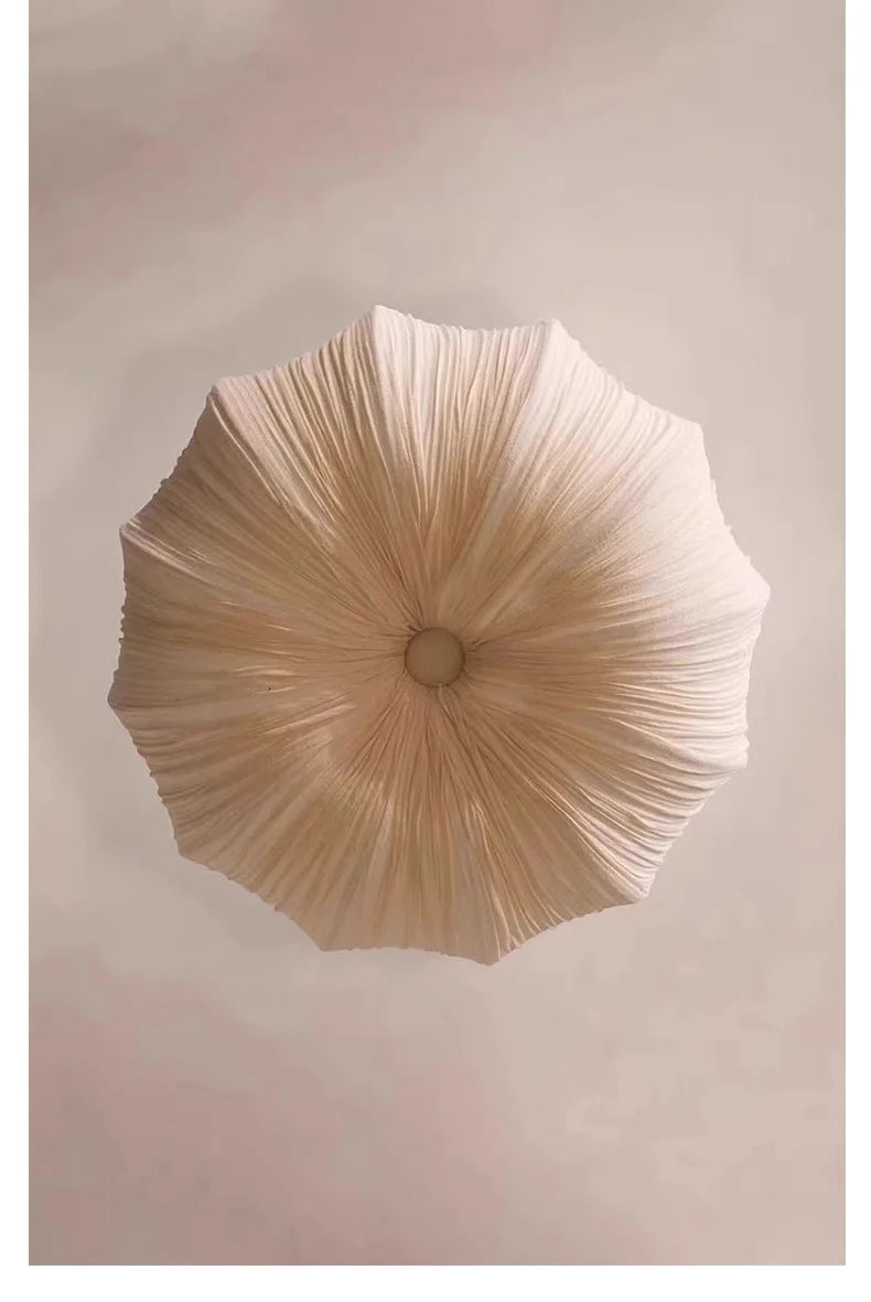 Japanese Wabi Sabi Retro Fabric Pendant Lights Living Dining Room Chandelier Lighting Home Decor Bedroom Lustre Led Hanging Lamp