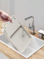 1/2pcs Multifunctional Pan Pot Lid Holder Stand Pan Pot Cover Rack Spoon Rest Pot Lid Spatula Spoon Storage Shelf Kitchen Tools