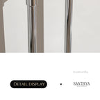 Santaya Solid Brass Kitchen Cabinet Handle PVD Gold Furniture Pulls Wardrobe Long Handles Dresser Drawer Knobs