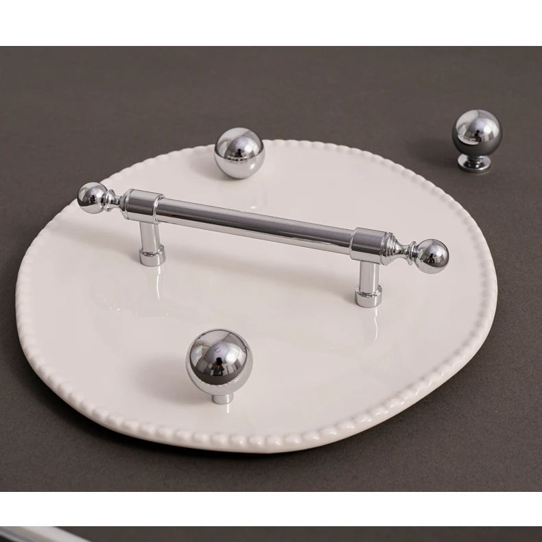 Santaya Solid Brass Kitchen Cabinet Handle PVD Gold Furniture Pulls Wardrobe Long Handles Dresser Drawer Knobs