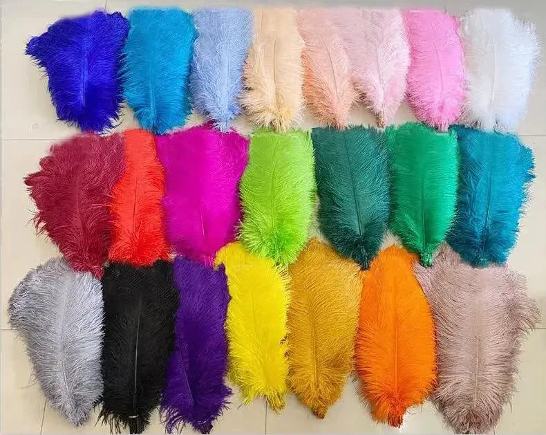 Living Room Sofa Side Floor Lamp Nordic Creative Ostrich Feather Standing Floor Light Home Decor Indoor Bedroom Bedside Fixture