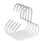 5pcs Baseball Cap Hat Rack Organizer Stainless Steel Hat Hanger Hanging Cap Holder Non-Slip Wall Mount Hook Organizer for Caps