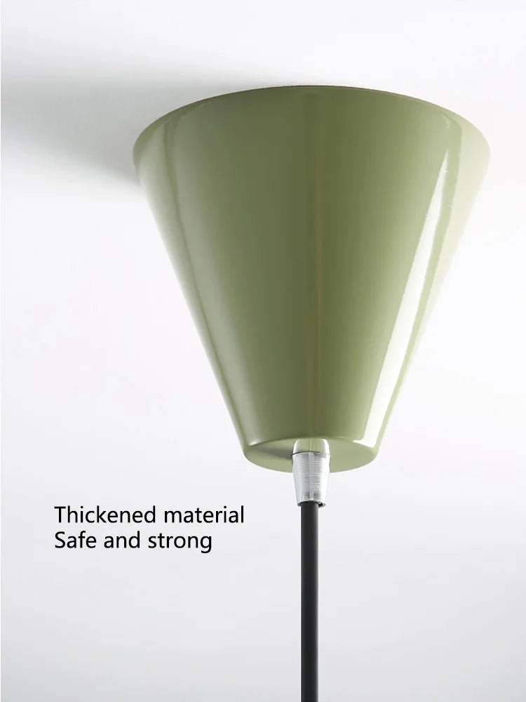 Restaurant chandelier Nordic cream style UFO bar island table light modern simple  French dining table dining room lamps