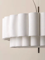 Japanese Wabi Sabi Fabric Ceiling Chandeliers Living Bedroom Decor Lustre Pendant Lights Indoor Lighting Hanging Lamps Fixtures