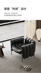 Italian Single Sofa  Designer  Vintage  Modern  Living Room Balcony  Lounger  Lounge Chair  Casual