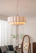 Japanese Wabi Sabi Fabric Ceiling Chandeliers Living Bedroom Decor Lustre Pendant Lights Indoor Lighting Hanging Lamps Fixtures