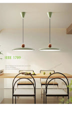 Restaurant chandelier Nordic cream style UFO bar island table light modern simple  French dining table dining room lamps