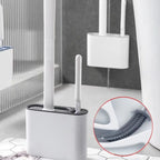 Toilet Brush with No Dead Corners, a Brush Tool for Household Toilet Washing, Wall Mounted Toilet Cleaning Set
