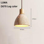 Natural Yellow Cave Stone Led Pendant Lamp For Dining Table, Bedside, Bedroom, Living Room. Home Decoration And Lighting Pendant
