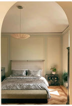 Japanese Wabi Sabi Cloth Pendant Light Bar Living Room B&B Bedroom Nordic Ceiling Chandelier Lighting Decor Lustre Hanging Lamps