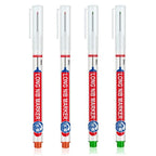 4Pcs Deep Hole Long Nib Markers For Pen Set Waterproof Fine Tip for Metal, wood & Furniture Marking