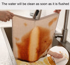 New 100% Cotton Dishcloth Ultra Soft Absorbent Kitchen Towel Household Cleaning Cloth Wash Cloth Kitchen Accessories