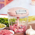 Manual Meat Mincer Garlic Chopper Rotate Garlic Press Crusher Vegetable Onion Cutter Kitchen Cooking Accessories